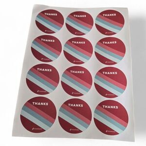 Poshmark "Thank You" stickers used for packaging customer orders Supplies